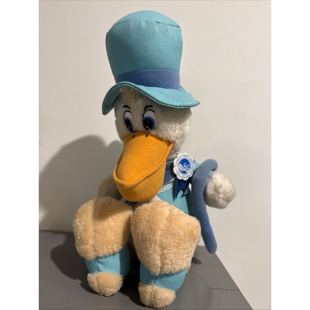 1984 Louisiana World Exposition XXIV World’s Fair 14" Plush Duck Mascot